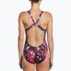 Women's one-piece swimsuit Nike Multiple Print Fastback pink NESSC050-678 5