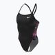Women's swimsuit one-piece Nike Multiple Print Racerback Splice One black NESSC051-001 6