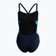 Women's swimsuit one-piece Nike Multiple Print Racerback Splice One navy blue NESSC051-440 2