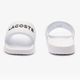 Lacoste women's flip-flops 47CFA0032 white/black 10