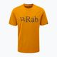 Men's Rab Stance Logo SS trekking t-shirt orange QCB-08-SUN 5