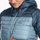 Women's down jacket Rab Microlight Alpine orion blue/citadel 4