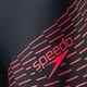 Men's Speedo Medley Logo Aquashort swim boxers black and red 8-1135406871 3