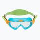 Speedo Sea Squad Children's Swim Mask Jr azure blue/fluo green/fluo orange/clear 2
