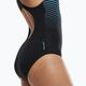 Speedo Digital Placement Medalist women's one-piece swimsuit black-blue 8-00305514842 5