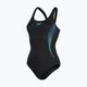 Speedo Placement Muscleback one-piece swimsuit black 8-00305814837 4
