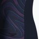 Speedo women's one-piece swimsuit AmberGlow Shaping purple and navy blue 8-00306215153 3