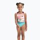 Speedo Digital Printed Children's One-Piece Swimsuit blue-pink 8-0797015159 4