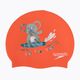 Speedo Printed Silicone Junior children's swimming cap red 8-0838614635