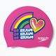 Speedo Printed Silicone Junior children's swimming cap pink 8-0838614636 3
