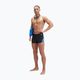 Men's Speedo Allover Digi V-Cut swim boxers black/blue 11