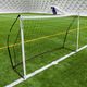 QuickPlay Kickster Academy football goal 240 x 150 cm white QP2225 9
