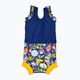 Children's one-piece swimsuit Splash About Happy Nappy Meadow navy blue CHNGDL 2