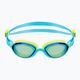 HUUB Pinnacle Air Seal swimming goggles aqua/fluo yellow A2-PINNAQ 2