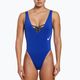 Nike Sneakerkini U-Back women's one-piece swimsuit blue NESSC254-418 5