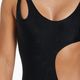 Women's one-piece swimsuit Nike Block Texture black NESSD288-001 7