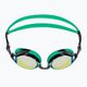 Nike Chrome Mirror green shock swimming goggles 2