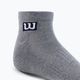 Men's training socks Wilson Premium Low Cut 3 pack grey W8F3H-3730 3