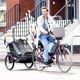Bicycle trailer for two people bobike Moobe grey-black 8616000001 16