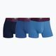 Men's CR7 Basic Trunk boxer shorts 3 pairs navy/blue/light blue