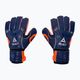 Children's goalkeeper gloves SELECT 03 Youth V21 navy blue and orange 500056