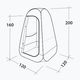 Easy Camp Little Loo tent grey 120427 4