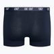 Men's CR7 Basic Trunk boxer shorts 3 pairs grey melange/white/navy 9