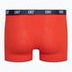 Men's CR7 Basic Trunk boxer shorts 3 pairs grey melange/red/navy 6