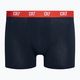 Men's CR7 Basic Trunk boxer shorts 3 pairs grey melange/red/navy 8