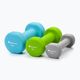Set of dumbbells with stand Meteor 2 x 1 kg / 2 x 2 kg / 2 x 3 kg coloured 30189 4