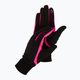 Women's running gloves Viking Runway black/pink 140/18/2740