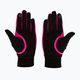 Women's running gloves Viking Runway black/pink 140/18/2740 2