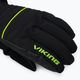 Men's ski gloves Viking Bormio black/yellow 110/20/4098 4