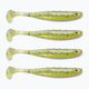 DRAGON V-Lures Aggressor Pro rubber bait 4 pcs. yellow candy CHE-AG30D-30-890