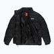 Men's PROSTO Puff Pattern down jacket black KL222MOUT1052 2