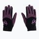 York Flicka children's riding gloves black and purple 12161403 3