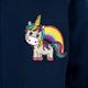 York Unicorn children's riding sweatshirt navy blue and pink 501801146 4