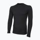 Men's Brubeck Active Wool 9935 thermal T-shirt black LS12820 2