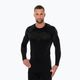 Men's thermal T-shirt Brubeck Dry 87 black-grey LS13080