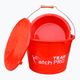 MatchPro fishing bucket with bowl and lid red 910943