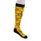 Comodo black/yellow riding knee socks SJBW/01
