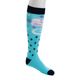 Comodo blue and navy equestrian knee-high socks SJBW/08