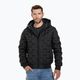 Men's winter jacket Pitbull West Coast Quilted Hooded Carver black