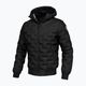 Men's winter jacket Pitbull West Coast Quilted Hooded Carver black 5