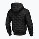 Men's winter jacket Pitbull West Coast Quilted Hooded Carver black 6