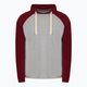 Men's sweatshirt Pitbull West Coast Hooded Small Logo grey/burgundy 7