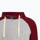 Men's sweatshirt Pitbull West Coast Hooded Small Logo grey/burgundy 9
