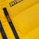 Pitbull West Coast men's winter jacket Evergold Hooded Padded yellow/black 10