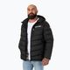 Pitbull West Coast men's winter jacket Evergold Hooded Padded black/black