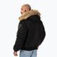 Men's Pitbull West Coast Harvest Hooded Bomber winter jacket black 3